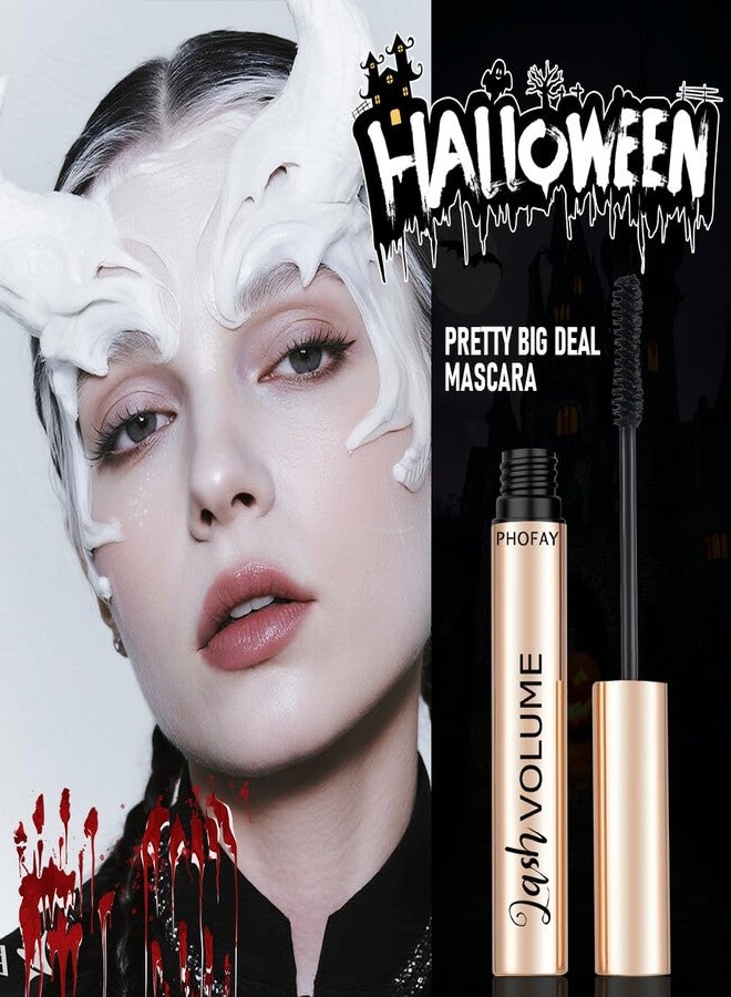 PHOFAY Volumizing Mascara 10g / 0.35 oz – Oversized Brush for Instant Volume & Lifted Lashes, Smudge-Proof & Quick-Dry, Clump-Free Long-Wear Formula - Image 2